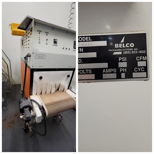 Belco model ST 2210 shrink tunnel