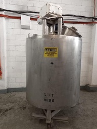 [84723] Lee model 300 U7S stainless steel 300 gallon jacketed tank