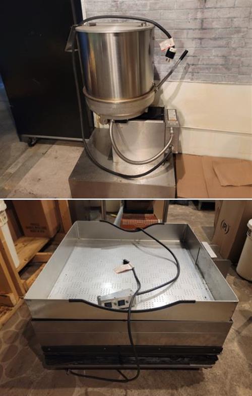 Gold Medal Mark 10 Cooker/Mixer with Cooling Cart