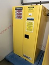 Justrite flammable proof steel cabinet