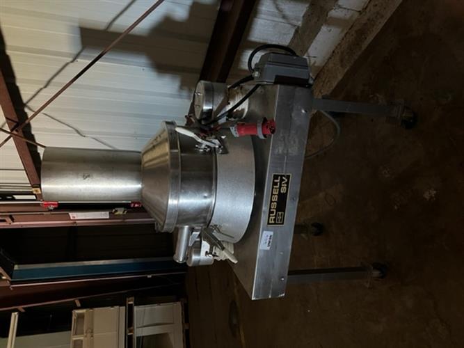 Russell model SIV 20&quot; diameter stainless steel sifter