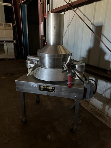 [84888] Russell model SIV 20" diameter stainless steel sifter