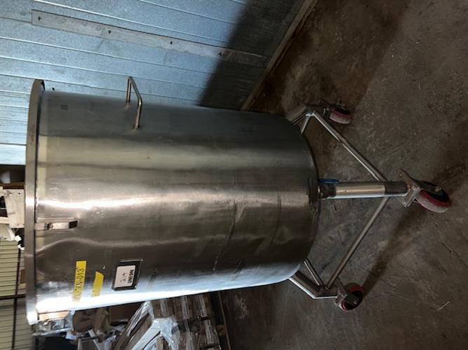 30"diameter x 36" deep stainless steel tank 