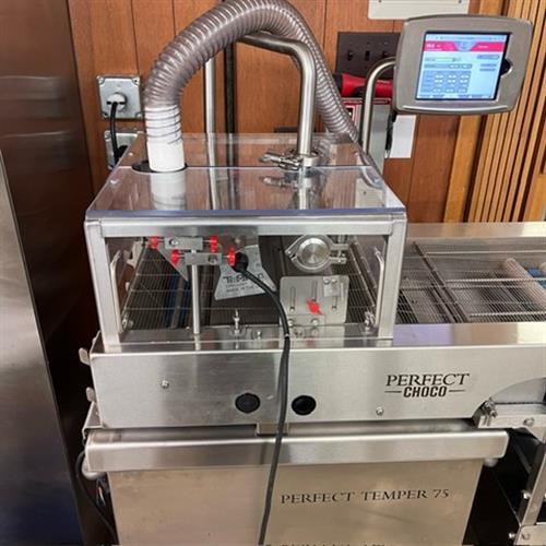 Perfect PT-75 Tempering unit with Enrober