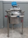 Newade stainless steel 104 gallon jacketed tank