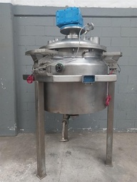 [M11483] Newade stainless steel 104 gallon jacketed tank