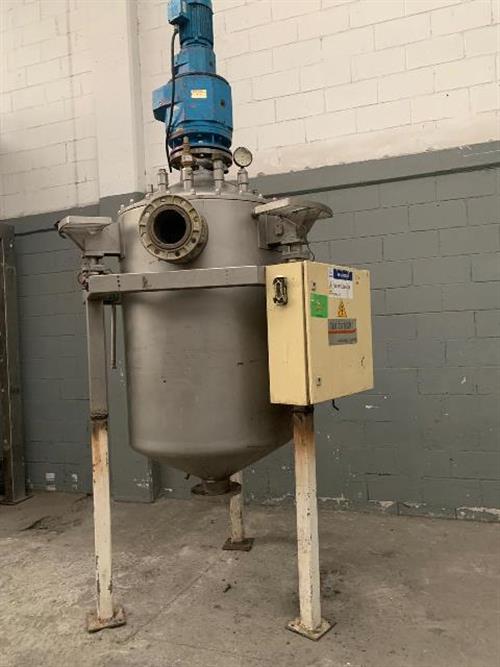 Stainless steel 185 gallon jacketed tank