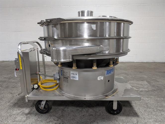 Sweco model XS48Y86 48&quot; diameter  single deck sifter