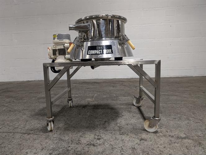 Russel Finex model 17240 22" diameter single deck sifter