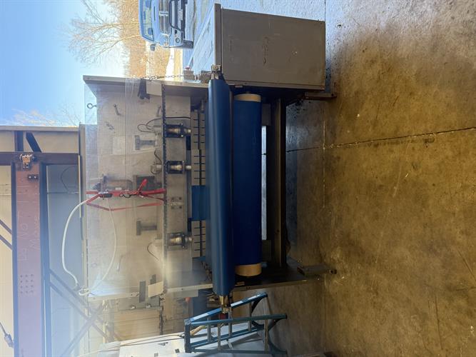 APV 48" Two Roll Extruder with Ultrasonic Guillotine Cutter