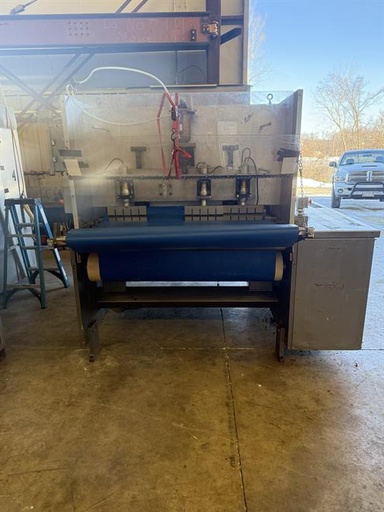 [85070] APV 48" Two Roll Extruder with Ultrasonic Guillotine Cutter