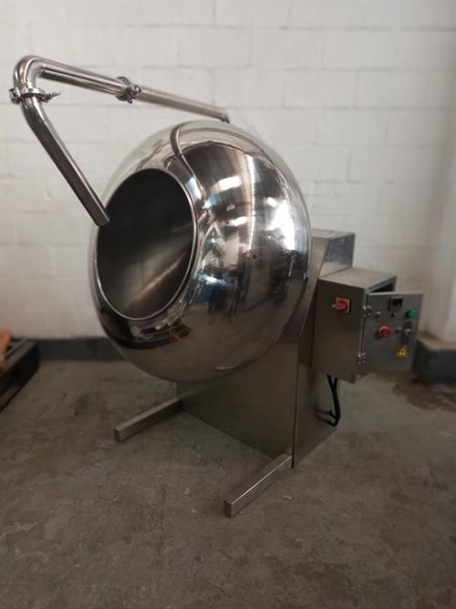 SaintyCo model SQY-1000 40" dia. coating pan