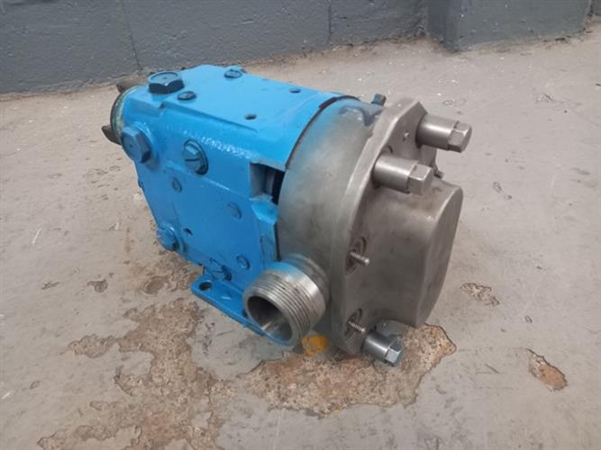 SPX Flow model 018U1 stainless steel positive displacement pump