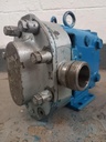 SPX Flow model 018U1 stainless steel positive displacement pump