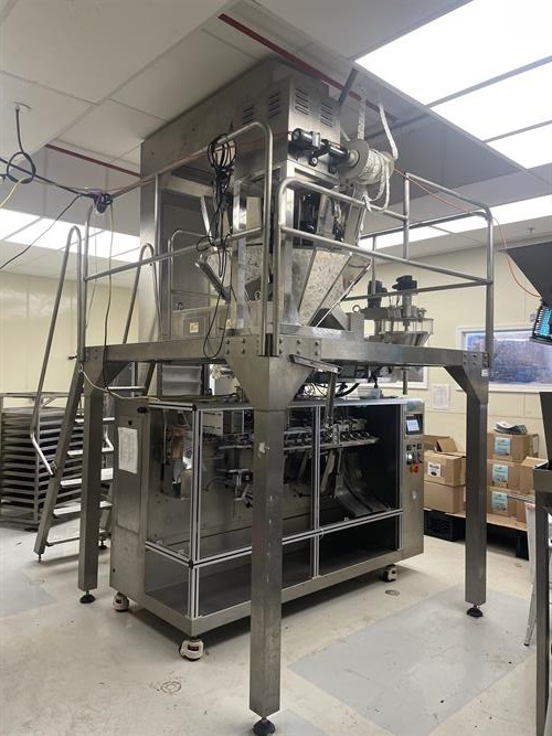 Inspire Pack HFS-210Z Pre-made Pouch Line with Rotary Scale & Auger