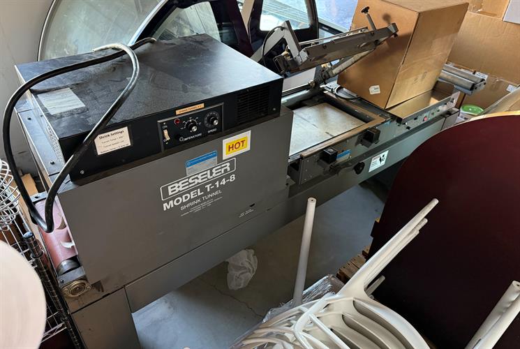 Beseler Shrink Wrapper w Tunnel