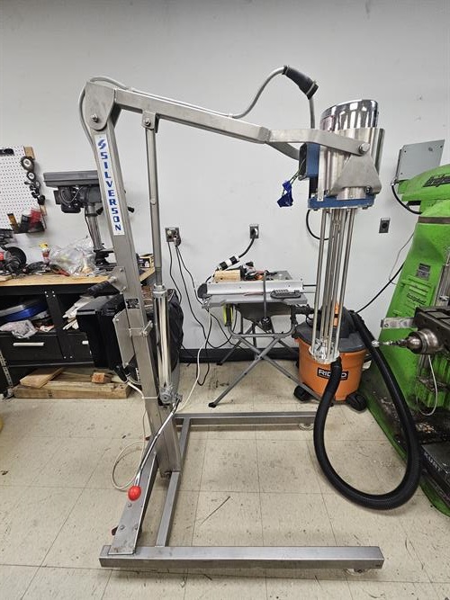 Silverson model 3X High Shear Mixer on stand
