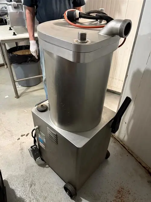Omcan model FGOS 50-lb Batch Stuffer