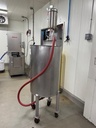 75 gallon stainless steel tank with high shear mixer