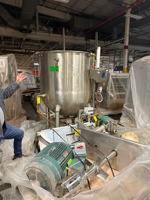 Groen 300 Gallon Cooking with High Shear Mixer