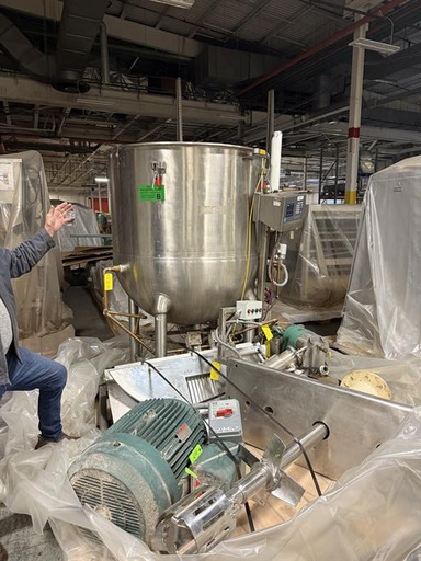 [85229] Groen 300 Gallon Cooking with High Shear Mixer