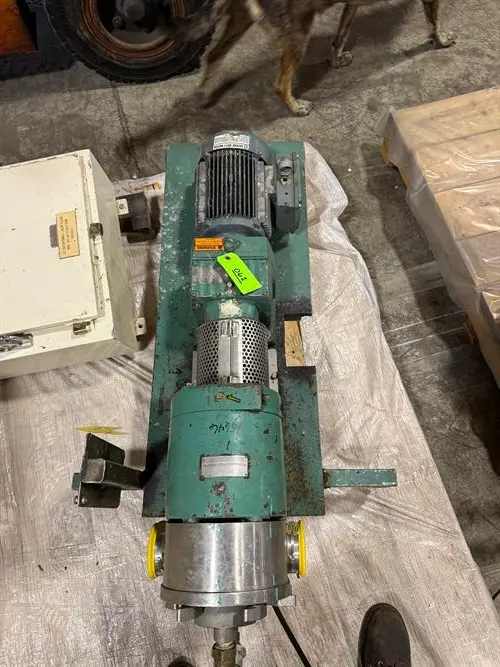 Tri-Clover PR125 SS PD Jacketed Pump
