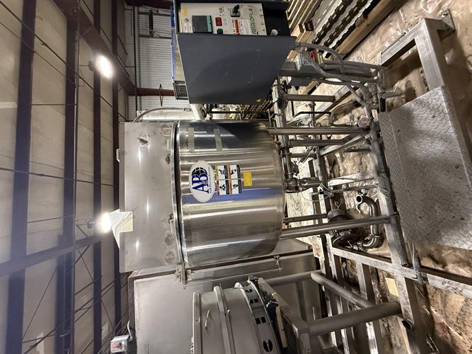 AB Process 150 Gallon SS jacketed and Mixing Kettle
