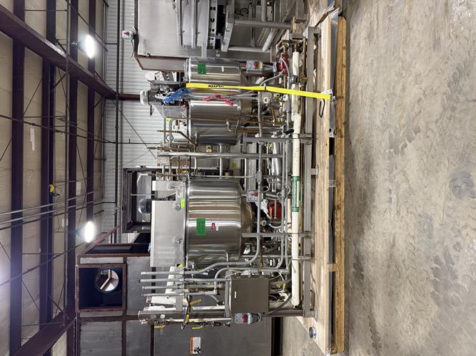 (2) AB Process 150 Gallon SS jacketed & Agitated Tanks