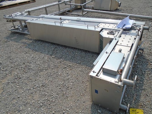 [85255] RBM Stainless Steel Z-Configuration Bucket Elevator