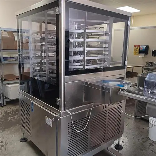 Selmi Spin 500 Cooling Tunnel w Mold Loader