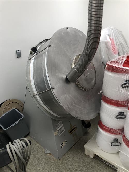 Stokes 40" diameter canvas polishing pan