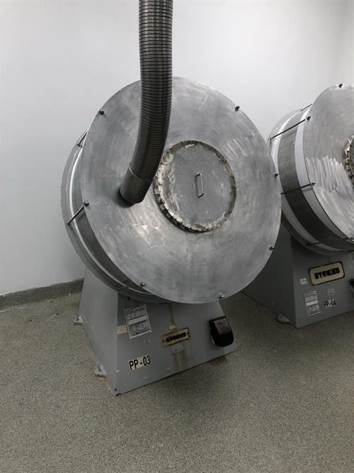 Stokes 40" diameter canvas polishing pan