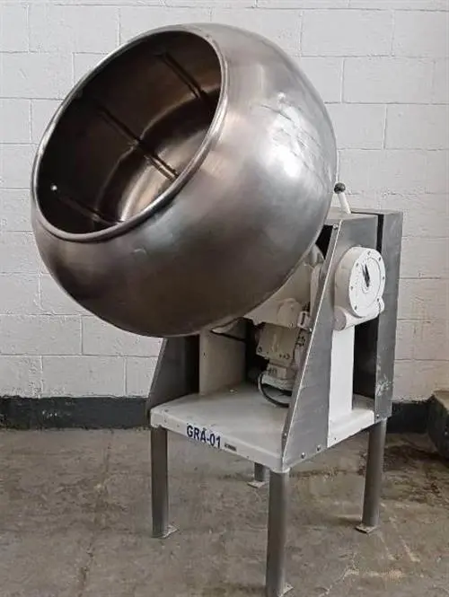 Stainless steel  model 36" diameter coating pan