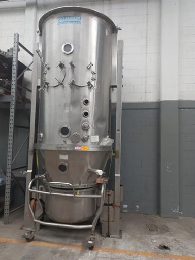 [85376] Vector Freund stainless steel fluid bed dryer