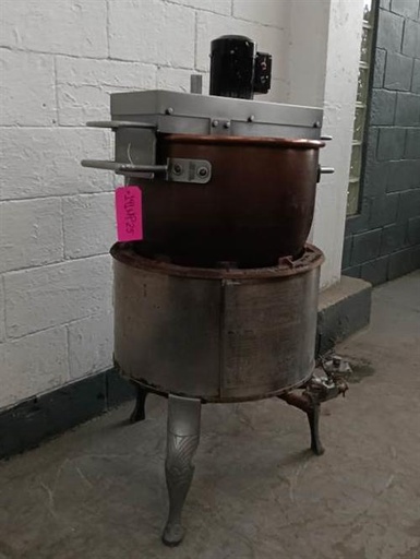 [M11520] Savage #20 Gas Stove with Copper Kettle and Portable Agitator