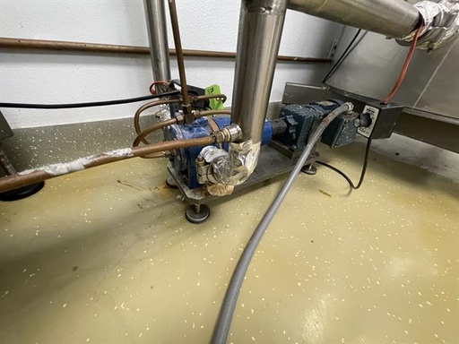 [85416] Rotan Jacketed 2" Chocolate Pump j- Carbon steel and water jacketed