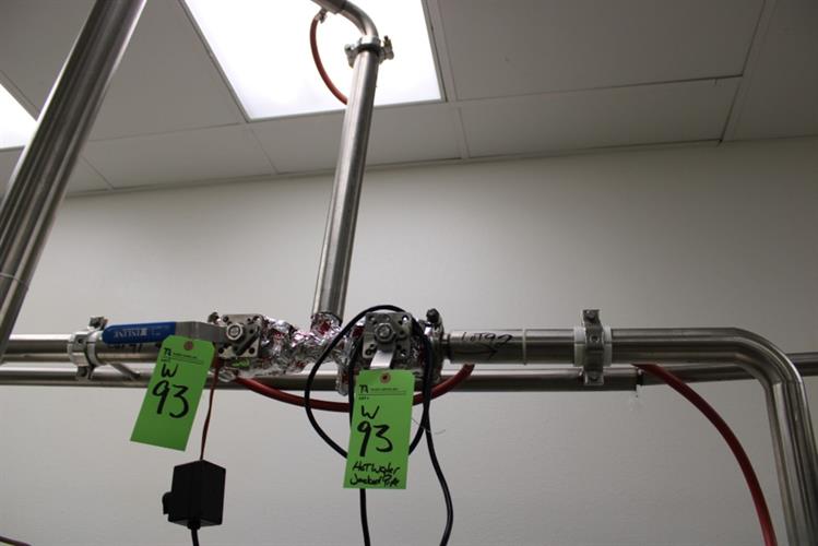 Lot of 2" Stainless Steel Jacketed Piping