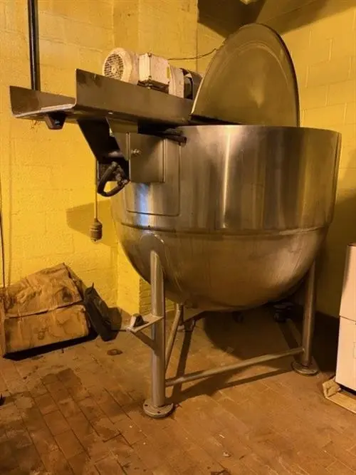 Lee 400 Gallon Stainless Steel Jacketed Double Action Kettle ...