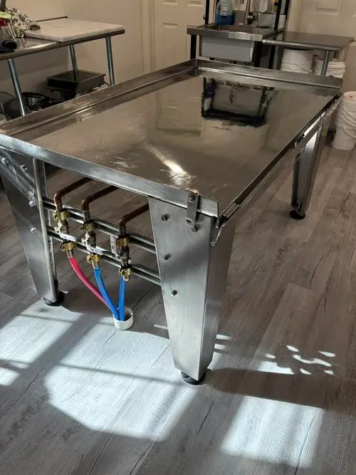 Latini 3ft x 5ft Stainless Steel Cooling Table