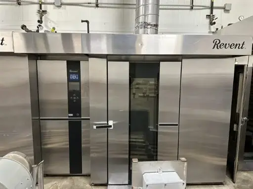 [85505] Revent Model 703-G-CG Gas Fired Double-Double Rack Oven