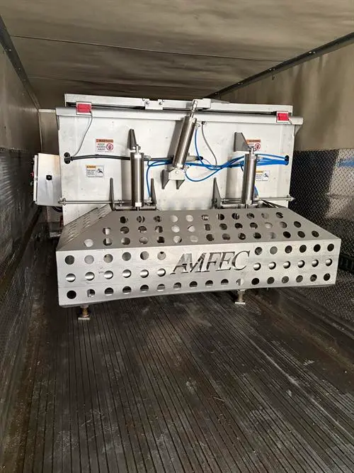 AMFEC Model 510 6,000 LB Paddle Mixer 