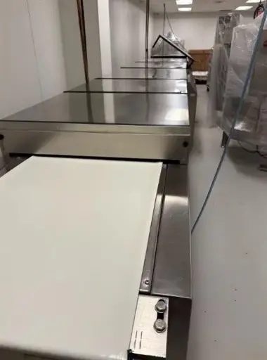[85536] MK Machinery 24" wide x 50-ft long Stainless Steel Cooling Tunnel