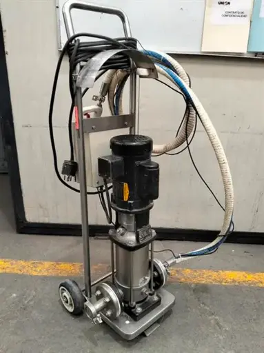 [M11552] Grundfos model A9603180 Stainless steel vertical centrifugal pump