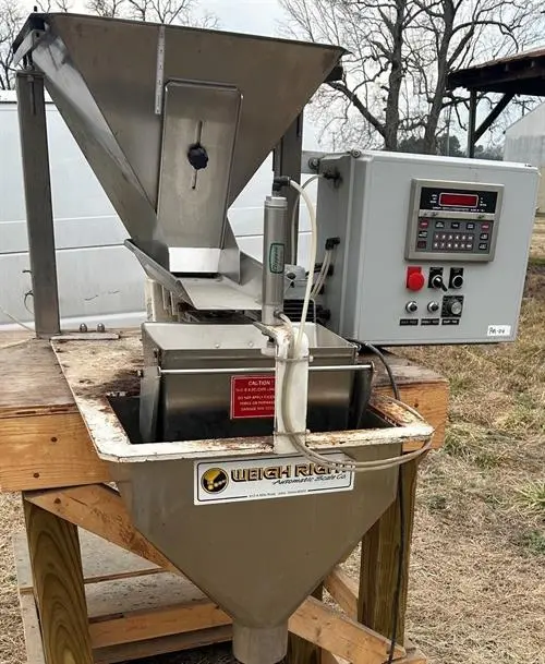 Weigh Rite model PMB-1E Table Top Single Head Net Weigher