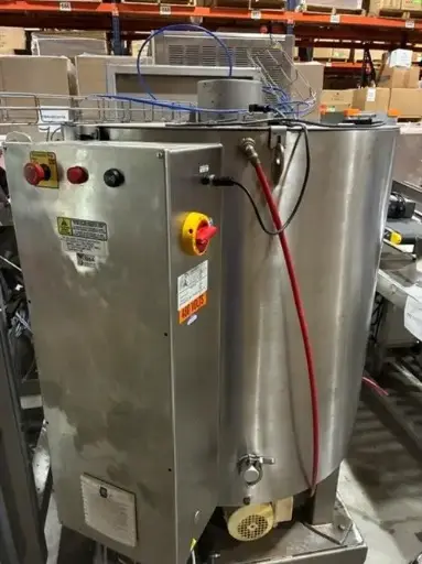 [85621] Savage 1250 lb SS Chocolate Melter with SS Jacketed Pump