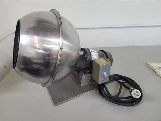 National 12" Stainless Steel Lab Coating Pan