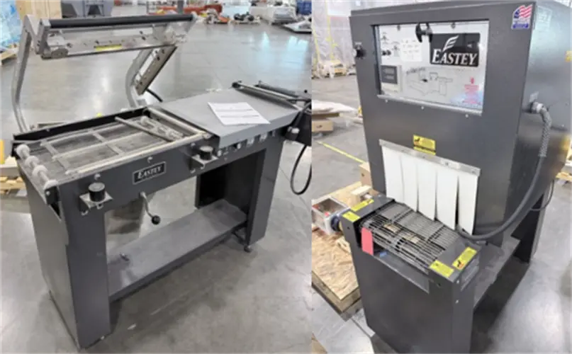 Eastey L-Bar Sealer with Shrink Tunnel