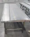 Savage 3 x 8 ft Stainless Steel Cold Table