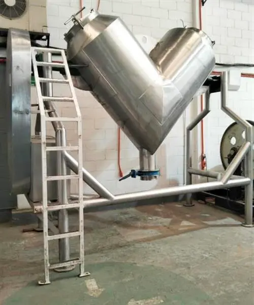 Stainless steel 65 Cu Ft V blender