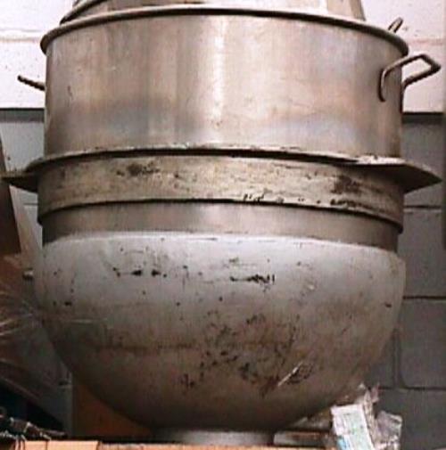 160-QT Stainless  Steel Jacketed Bowl